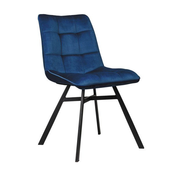 Καρέκλα Simona Μπλε 46 x 61 x 88
