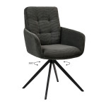 Πολυθρόνα Soren Γκρι 58 x 64 x 89