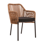 IPANEMA ΦΥΣΙΚΟ ΜΕ ΜΑΥΡΟ ΣΚΕΛΕΤΟ 56 x 63 x 81