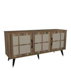 Κονσόλα NIMOS Καρυδί Μοριοσανίδα/Μελαμίνη 160x45x75cm