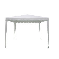 Κιόσκι Greis Λευκό Polyester 3x3m