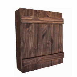 Mini Bar JESSICA Καρυδί Ξύλο 42x15x46cm