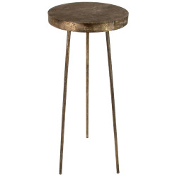 Τραπεζάκι Καφέ Μέταλλο 42.5x42.5x98cm