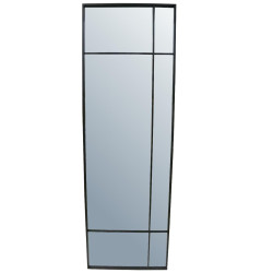 Καθρέπτης Μαύρο Μέταλλο 64.5x3x200cm