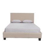 Κρεβάτι AZALEA Capuccino PU 213x128x88cm