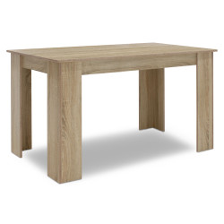 Τραπέζι Jason pakoworld χρώμα sonoma 150x80x76,5εκ
