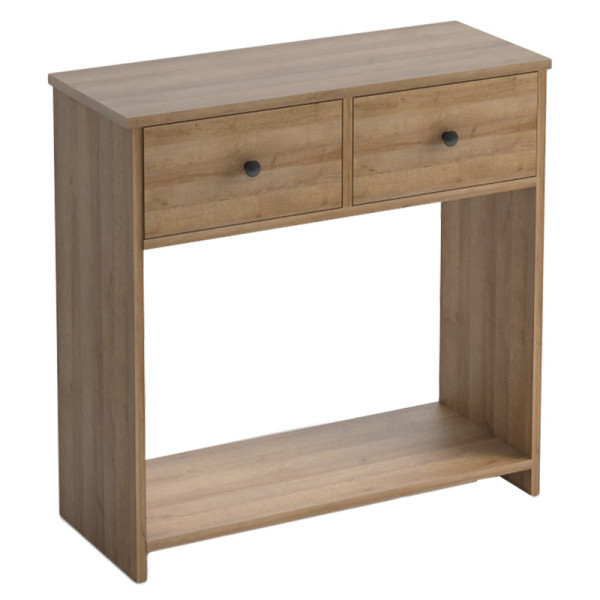 Κονσόλα Brecken pakoworld oak 80x35x90εκ