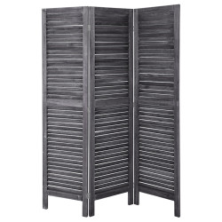 Παραβάν Javon pakoworld γκρι-καφέ 122x2x170,5εκ