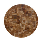 Διακοσμητικό τοίχου Sorendine pakoworld φυσικό ξύλο Φ60x4εκ