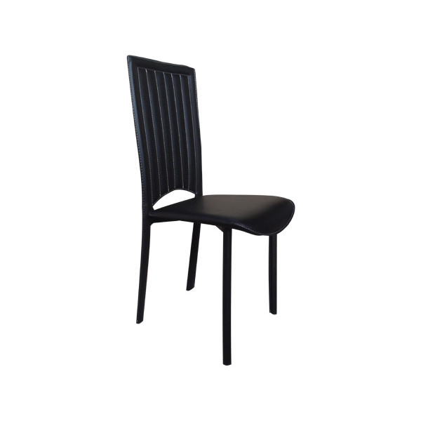 CINDY Καρέκλα PVC Μαύρο