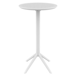 SKY WHITE BAR Φ60Χ108εκ.ΠΤΥΣ/ΝΟ ΤΡΑΠ. ΠΟΛ/ΝΙΟΥ