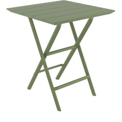 HELEN OLIVE GREEN 60Χ60X74εκ. ΤΡΑΠΕΖΙ ΠΤΥΣ/ΝΟ ΠΟΛ/ΝΙΟΥ