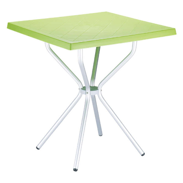 SORTIE LIGHT GREEN 70Χ70Χ72εκ.ΤΡΑΠΕΖΙ ΠΟΛ/ΝΙΟΥ/ΑΛΟΥΜ.
