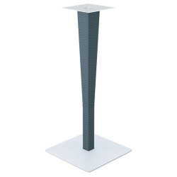 RIVA BAR ΒΑΣΗ DARK GREY 45Χ45Χ104εκ. ΠΟΛ/ΝΙΟΥ
