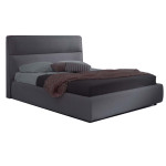 Κρεβάτι ARES (160x200) χωρίς αποθ. χώρο Ύφασμα premium grey