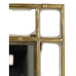 Καθρέπτης Χρυσό Μέταλλο 69.5x3x99cm