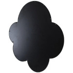 Καθρέπτης Μαύρο Μέταλλο 77x1.5x74cm