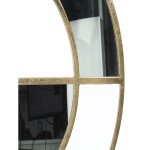 Καθρέπτης Χρυσό Μέταλλο 77.5x2x77.5cm