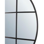Καθρέπτης Μαύρο Μέταλλο 90x2.5x90cm