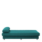 Καναπές Κρεβάτι Τριθέσιος LAURA Πετρόλ 190x75x80cm