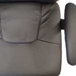 Καρέκλα Γραφείου ΠYPHNH Μαύρο PU 65x66x123-133cm