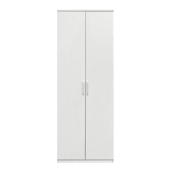 Ντουλάπα Δίφυλλη REIDUN Λευκό Μοριοσανίδα 60x50x195cm