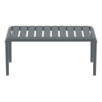 PARIS DARK GREY ΤΡΑΠΕΖΙ 90X50X40εκ. ΠΟΛ/ΝΙΟΥ