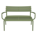 PARIS ΚΑΝΑΠΕΣ OLIVE GREEN 116X70X75εκ. ΠΟΛ/ΝΙΟΥ