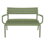 PARIS ΚΑΝΑΠΕΣ OLIVE GREEN 116X70X75εκ. ΠΟΛ/ΝΙΟΥ