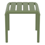 PARIS OLIVE GREEN ΤΡΑΠΕΖΙ 42X41X40εκ. ΠΟΛ/ΝΙΟΥ