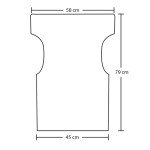 TORINO TEXTILENE 600gr ΓΚΡΙ ΓΙΑ ΣΚΗΝΟΘΕΤΗ