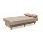 FELINA LIGHT BROWN ΥΦΑΣΜΑ 3ΘΕΣΙΟΣ ΚΑΝΑΠΕΣ/ΚΡΕΒΑΤΙ ΜΕ ΑΠΟΘ.ΧΩΡΟ 180X90εκ.