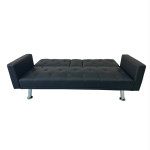 REST/ARMS BLACK PU ΚΑΝΑΠΕΣ-ΚΡΕΒΑΤΙ 188X88εκ.
