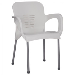 ΠΟΛΥΘΡΟΝΑ ΠΟΛΥΠΡΟΠΥΛΕΝΙΟΥ RECYCLED KAREK HM5592.11 ΛΕΥΚΟ ΧΡΩΜΑ 59,5x59