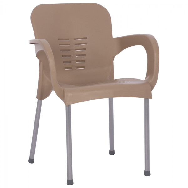 ΠΟΛΥΘΡΟΝΑ ΠΟΛΥΠΡΟΠΥΛΕΝΙΟΥ RECYCLED KAREK HM5592.12 ΜΠΕΖ ΧΡΩΜΑ 59,5x59x