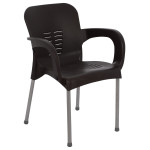 ΠΟΛΥΘΡΟΝΑ ΠΟΛΥΠΡΟΠΥΛΕΝΙΟΥ RECYCLED KAREK HM5592.13 ΚΑΦΕ ΧΡΩΜΑ 59x58x81