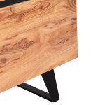 ΜΠΟΥΦΕΣ ΜΕ 3 ΝΤΟΥΛΑΠΙΑ ALICIA HM8475.21 ΜΑΣΙΦ ΞΥΛΟ ΑΚΑΚΙΑΣ-ΜΕΤΑΛΛΟ 148