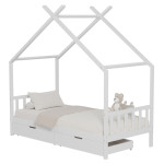 ΚΡΕΒΑΤΙ ΠΑΙΔΙΚΟ KLARICE HM680.03 τ.MONTESSORI-2 ΣΥΡΤΑΡΙΑ-ΞΥΛΟ ΠΕΥΚΟΥ Λ