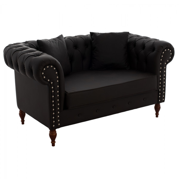 ΚΑΝΑΠΕΣ 2ΘΕΣΙΟΣ Τ. CHESTERFIELD CIELLE ΣΕ ΧΡΩΜΑ ΚΑΦΕ HM3184.03 152x85x