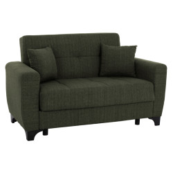 ΚΑΝΑΠΕΣ ΚΡΕΒΑΤΙ HEMA ΔΙΘΕΣΙΟΣ ΨΗΛΗ ΠΛΑΤΗ DARK OLIVE HM3243.05 160x84x8