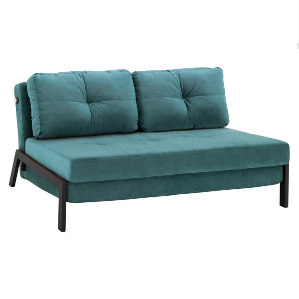 ΚΑΝΑΠΕΣ ΚΡΕΒΑΤΙ CONSTANCE HM3079.15 ΒΕΛΟΥΔΟ MENTA 2½ ΘΕΣΙΟΣ 151x92x66Υ