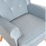 ΠΟΛΥΘΡΟΝΑ ΜΠΕΡΖΕΡΑ BRANDON HM3073.31 BABY BLUE ΒΕΛΟΥΔΟ-ΠΟΔΙΑ ΣΕ ΦΥΣΙΚΟ
