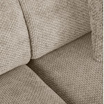 ΚΑΝΑΠΕΣ ΓΩΝΙΑ (ΑΡΙΣΤΕΡΗ) BRICKEN HM3275.01L ΜΠΕΖ ΥΦΑΣΜΑ 110-282x98-160