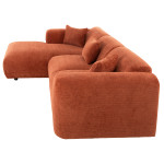 ΚΑΝΑΠΕΣ ΓΩΝΙΑ (ΑΡΙΣΤΕΡΗ) BRICKEN HM3275.03L ΚΕΡΑΜΙΔΙ ΥΦΑΣΜΑ 110-282x98