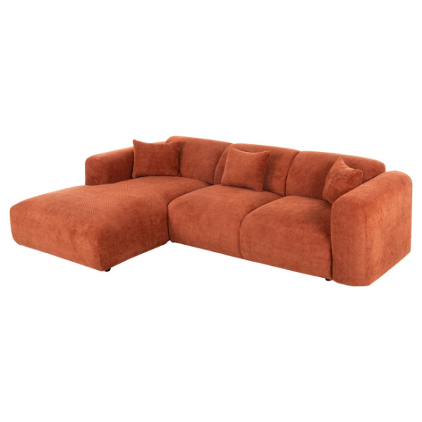ΚΑΝΑΠΕΣ ΓΩΝΙΑ (ΑΡΙΣΤΕΡΗ) BRICKEN HM3275.03L ΚΕΡΑΜΙΔΙ ΥΦΑΣΜΑ 110-282x98