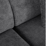 ΚΑΝΑΠΕΣ ΓΩΝΙΑ (ΑΡΙΣΤΕΡΗ) BRICKEN HM3275.04L ΑΝΘΡΑΚΙ ΥΦΑΣΜΑ 110-282x98-