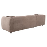 ΚΑΝΑΠΕΣ ΓΩΝΙΑ (ΑΡΙΣΤΕΡΗ) TREAT HM3277.02L ΣΚΟΥΡΟ ΜΠΕΖ ΥΦΑΣΜΑ 270x163x7