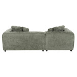 ΚΑΝΑΠΕΣ ΓΩΝΙΑ (ΑΡΙΣΤΕΡΗ) 3-ΘΕΣΙΟΣ GRACE HM3280.05L ΠΡΑΣΙΝΟ ΥΦΑΣΜΑ 252x