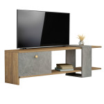 ΕΠΙΠΛΟ ΤΗΛΕΟΡΑΣΗΣ HENRIETTE HM8900.13 ΜΕΛΑΜΙΝΗ ΚΑΡΥΔΙ-STONE TEXTURE 12
