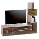 ΣΥΝΘΕΤΟ ΤΗΛΕΟΡΑΣΗΣ EDELIE HM8908.14 ΜΕΛΑΜΙΝΗ ΓΚΡΙ STONE TEXTURE-ΦΥΣΙΚΟ